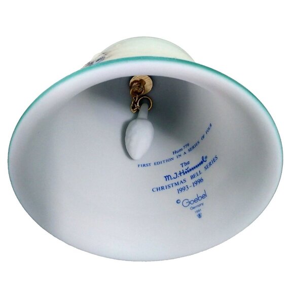 Goebel MJ Hummel First Edition 1993 Christmas Bell Celestial Musician - Picture 7 of 12